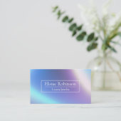 QR Code Business Card Visitenkarte (Stehend Vorderseite)