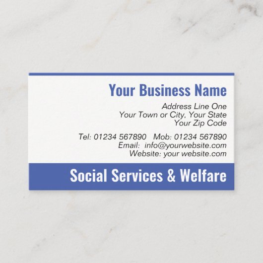 QR Code Business Card Visitenkarte (Vorderseite)