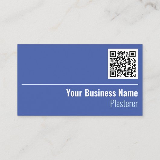 QR Code Business Card Visitenkarte (Rückseite)