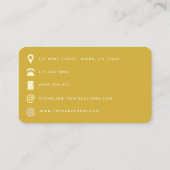 QR Code Business Card Visitenkarte (Rückseite)