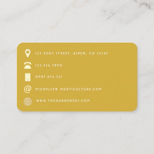 QR Code Business Card Visitenkarte (Rückseite)