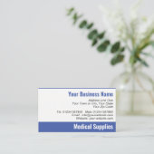 QR Code Business Card Visitenkarte (Stehend Vorderseite)