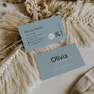 QR-Code-Business-Card-Vorlage Visitenkarte