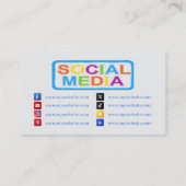 QR Code Business Cards 31 Paket mit 100 Visitenkarte (Rückseite)