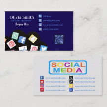 QR Code Business Cards 31 Paket mit 100