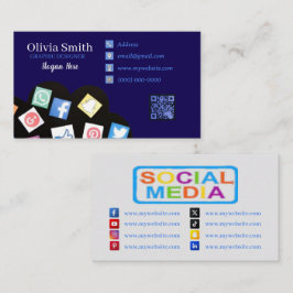 QR Code Business Cards 31 Paket mit 100 Visitenkarte