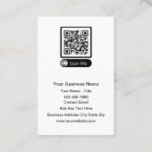 QR Code Business Cards Visitenkarte (Vorderseite)