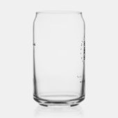 QR Code Business Drinking Brillen Dosenglas (Rechts)