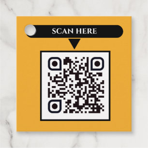 QR Code Business Geschenkanhänger