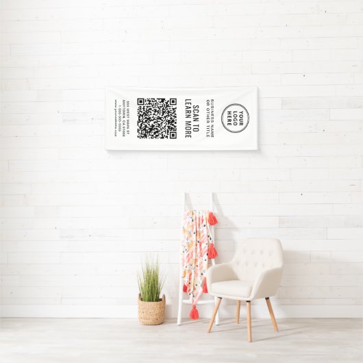 QR-Code-Business-Logo Banner (Insitu)