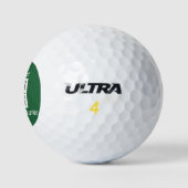 QR-Code-Business-Logo Beruflich grün Golfball (Logo)