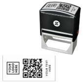 QR-Code-Business-Logo Beruflich Permastempel (Beispiel)