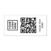 QR-Code-Business-Logo Beruflich Permastempel (Design)