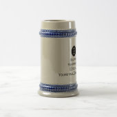 QR-Code-Business-Logo Beruflich Schwarz Bierglas (Mittel)