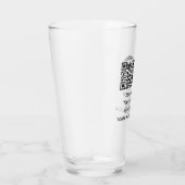 QR-Code-Business-Logo Beruflich Schwarz Glas (Rechts)