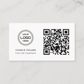 QR-Code-Business-Logo | Beruflich und modern Visitenkarte
