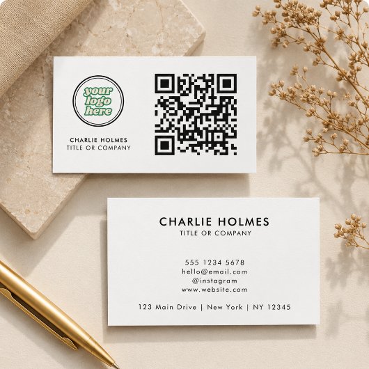 QR-Code-Business-Logo | beruflich Visitenkarte