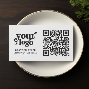 QR-Code-Business-Logo Beruflich Visitenkarte