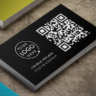 QR-Code-Business-Logo | Black Modern Beruflich