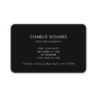 QR-Code-Business-Logo | Black Modern Beruflich