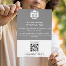 QR-Code & Business-Logo l Werbung Marketing