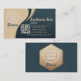 QR-Code-Business-Logo | Moderne professionelle Aus Visitenkarte
