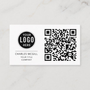 QR-Code-Business-Logo   Modernes Beruflich Visitenkarte