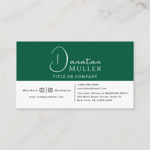 QR-Code-Business-Logo Visitenkarte