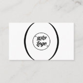 QR Code Business Moderne Berufliche Visitenkarte (Vorderseite)