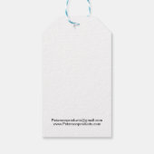 QR Code Business Vielen Dank Geschenkanhänger (Rückseite)