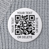 QR Code Business Website Einfache Werbung Button