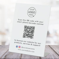 QR Code Business Website Scannen Sie Me Social Med