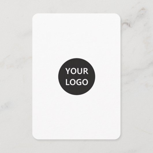 QR Code Business Website Scannen Sie Social Media Begleitkarte (Rückseite)