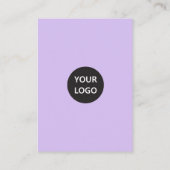 QR Code Business Website Scannen Sie Social Media Begleitkarte (Rückseite)