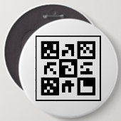 qr Code Button (Vorne & Hinten)