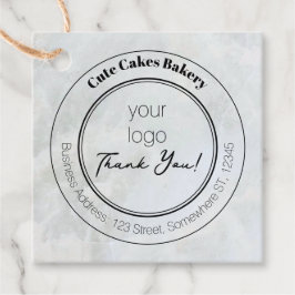 QR Code Cake Card Tag Geschenkanhänger