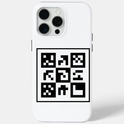 qr Code Case-Mate iPhone Hülle (Rückseite)