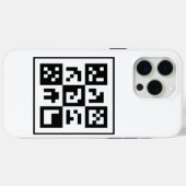 qr Code Case-Mate iPhone Hülle (Rückseite (Horizontal))