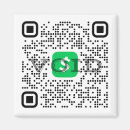 QR Code Cash App Magnet