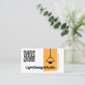 QR Code Chandler Innenarchitektur Möbel Visitenkarte (Stehend Vorderseite)