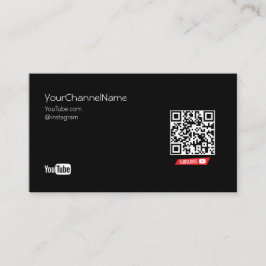 QR-Code | Channel-Werbekarte Visitenkarte
