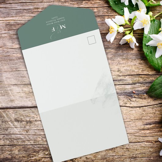 QR Code Classic Eucalyptus Online UAWG Einfach All In One Einladung