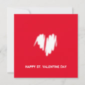 QR Code Clean monochrome Moderne, klassische Bildq Karte (Vorderseite)