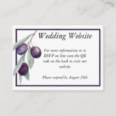 QR-Code-Codierung für die Aquarell-Zweigstelle Begleitkarte (Vorderseite)