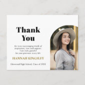 QR Code Collage Fund -cum-Thank You Grad Begleitkarte (Rückseite)