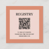 QR Code Coral Begleitkarte (Vorderseite)