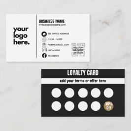 QR Code Corporate Business Card Design Logo Visitenkarte