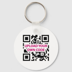 QR Code Customizable Schlüsselanhänger