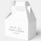 QR CODE - Danke, Box Geschenkschachtel (Vorderseite)