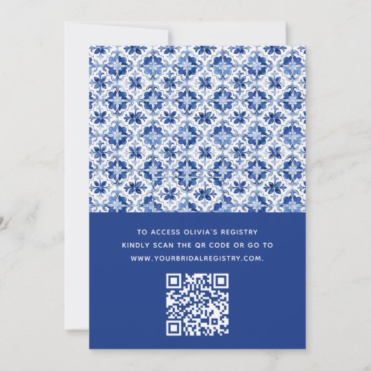 QR-Code, das ist Amore Spritz Brautparty Einladung (Rückseite)